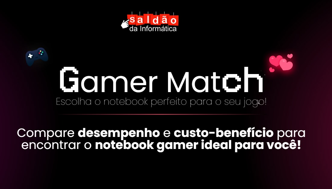 Gamer Match: Descubra o Notebook Ideal para Seu Jogo
